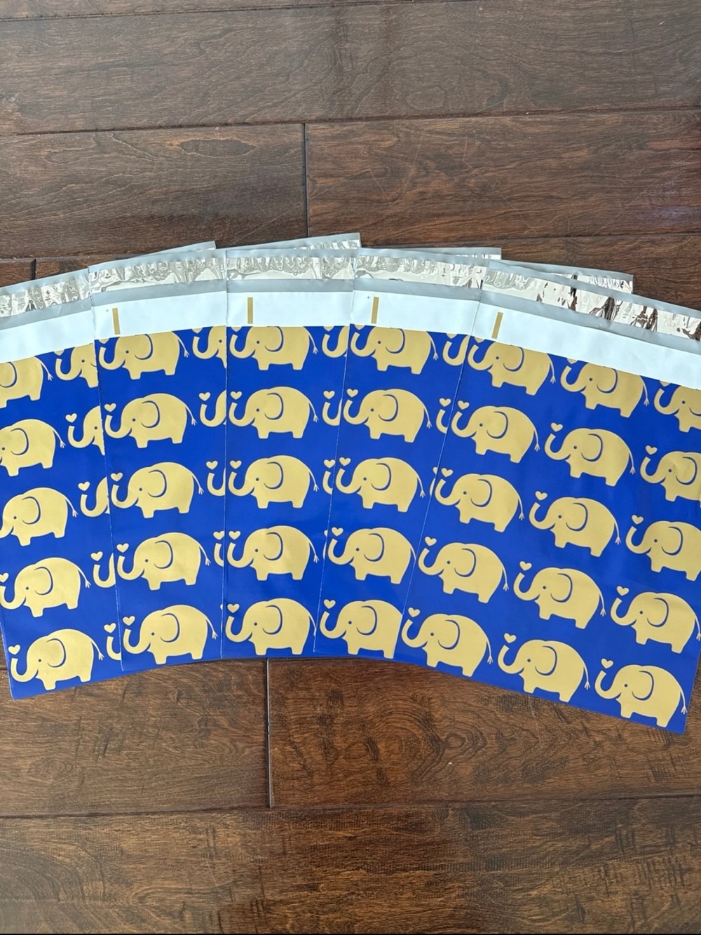 **SALE** 100 Pack - 10x13” Cute Elephants 🐘 Poly Mailers
